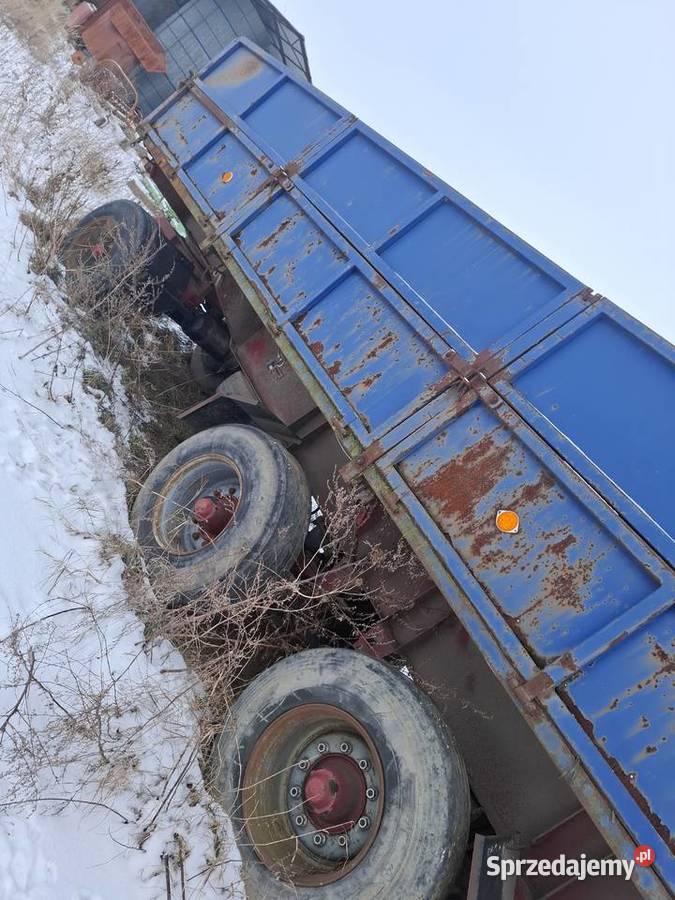 PRZYCZEPA WYWROTKA 16 T nieuszkodzony Gościmowice Pierwsze
