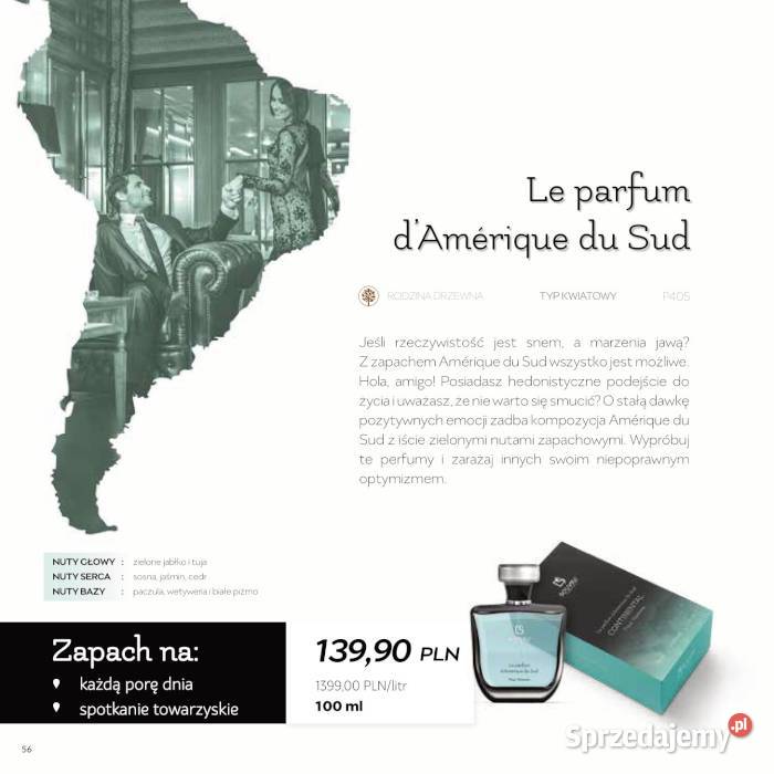 Perfumy Męskie Continental Pour Homme 100ml 30