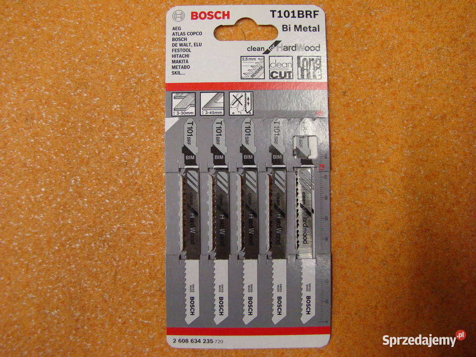 Brzeszczot BOSCH do wyrzynarki typ T 5 PC Ref 2 Bielsko-Biała