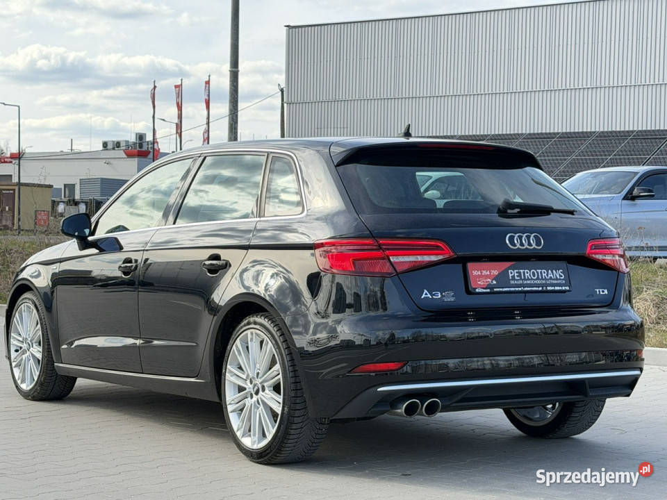 Audi A3 Sportback 20 TDI 150 LED SLINE Automat elektryczne lusterka Mrągowo sprzedam