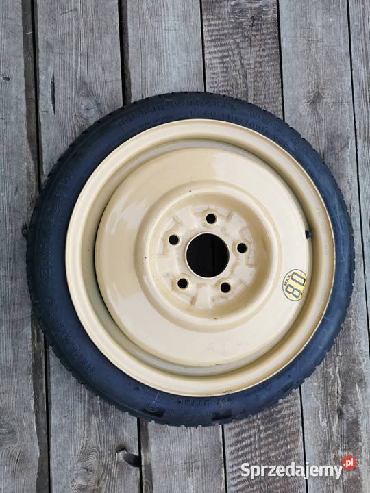 koło dojazdowe 15 5x1143 T11570 MAZDA 3 Lubicz Górny