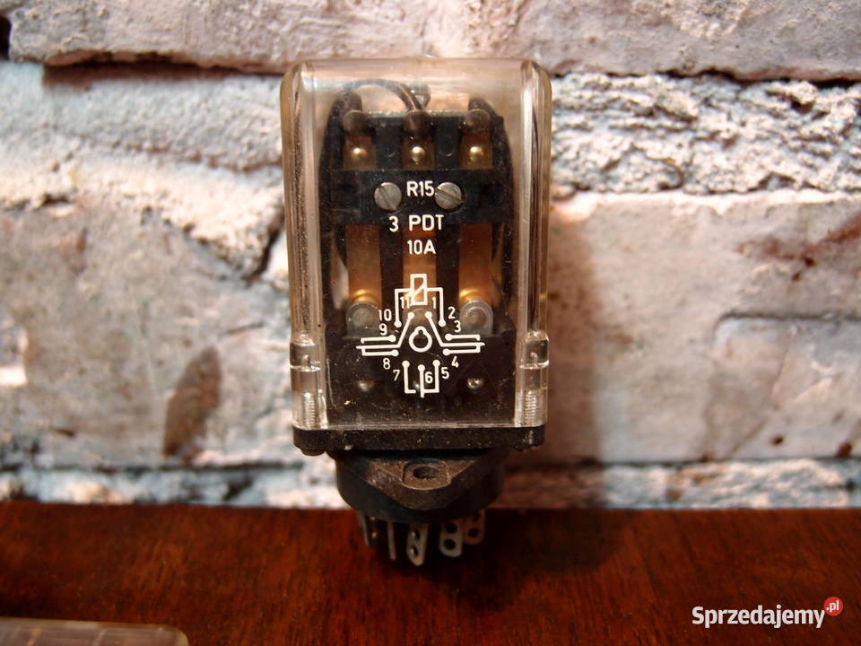 Przekaźnik R15 3PDT 10A 220V Mera Lumel i RM2 łódzkie Łódź