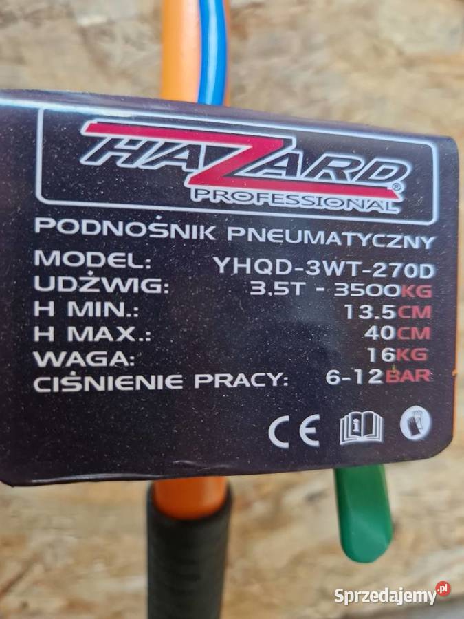 Podnośnik Pneumatyczny Poduszkowy Bałwanek 35T Głogowa