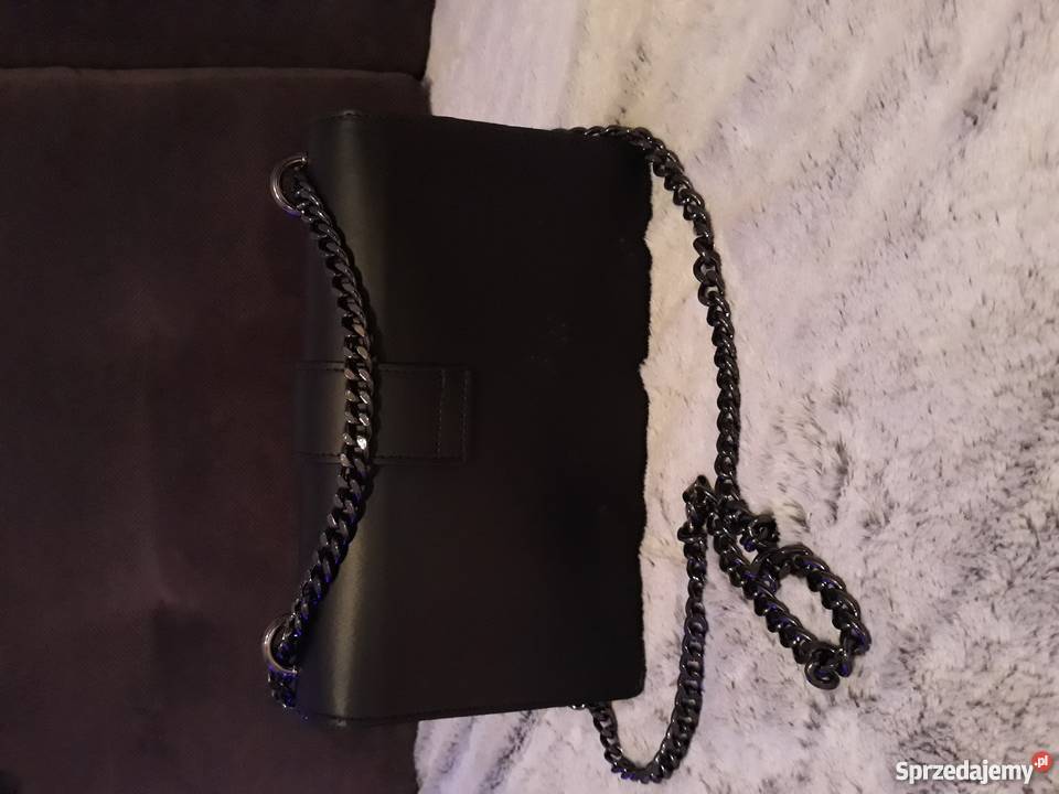 Torebka czarna PINKO skóra wielkopolskie Kalisz