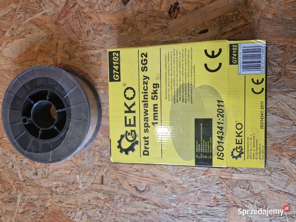 Drut spawalniczy 1mm 5 1200 Geko G74102 Pozostałe Głogowa sprzedam