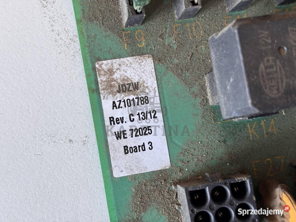 John Deere 7200 7280 7400 7500 7550 7700 Płyta Pozostałe wielkopolskie Jastrzębniki