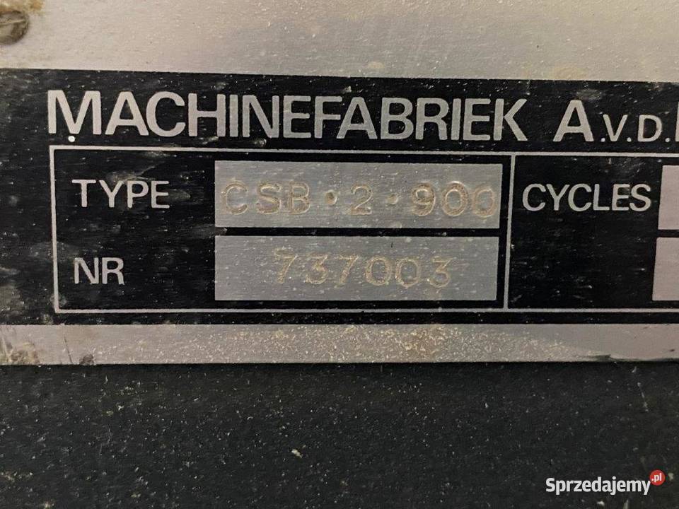 Szlifierka szerokotaśmowa Sandingmaster 900