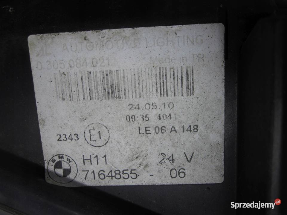 VW PASSAT CC 11r halogen lewy 7164855 Kielce