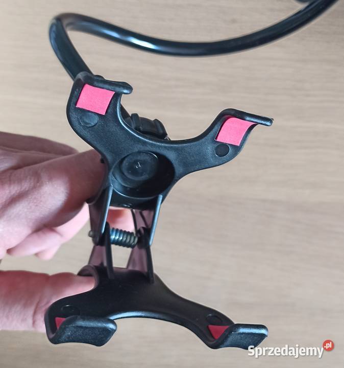 Uchwyt biurkowy do telefony smartfona czarny Białystok