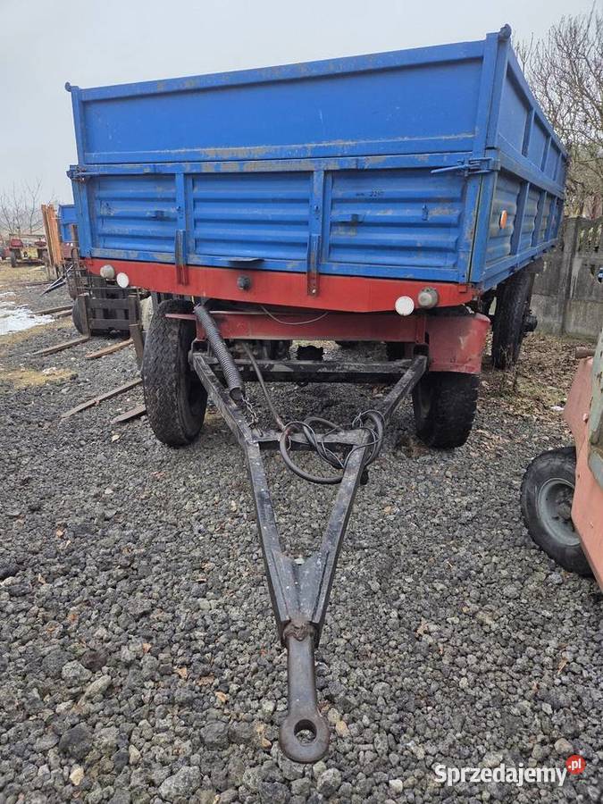 Przyczepa rolnicza Autosan D50 6ton transport łódzkie Złoczew