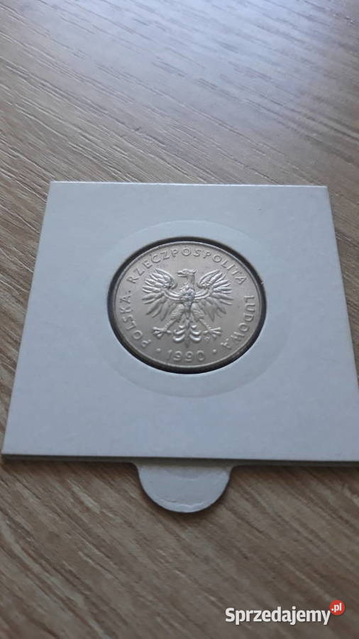 20 złotych1989 ri 1990 rmenniczemałe Numizmatyka wielkopolskie sprzedam