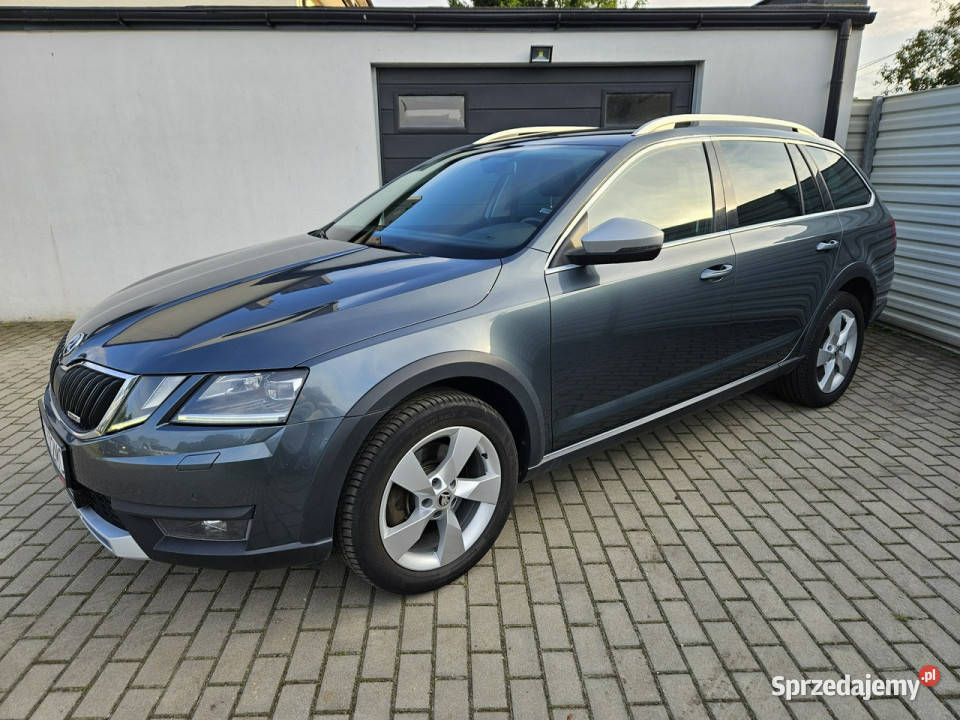 koda Octavia SCOUT 20 TDI 184 4x4 LED wyposażony Gdynia