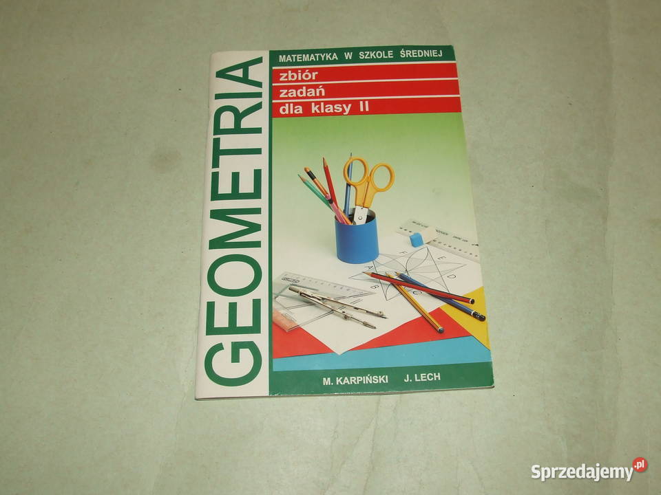 Geometria Zbiór zadań Testy wielokrotnego wyboru skrypt, zeszyt ćwiczeń, zbiór zadań, testów Oborniki Śląskie