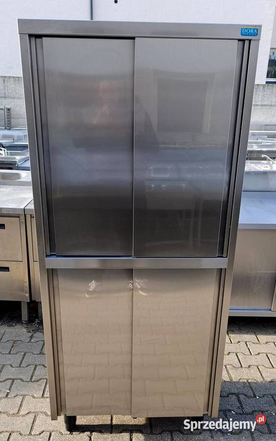 SZAFA PRZELOTOWA DRZWI SUWANE DORA METAL 8050180 Nowe Skalmierzyce