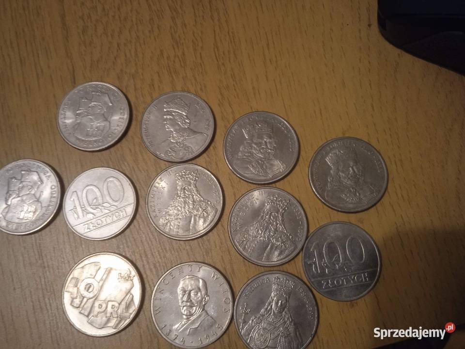 Monety 100 prl Kielce