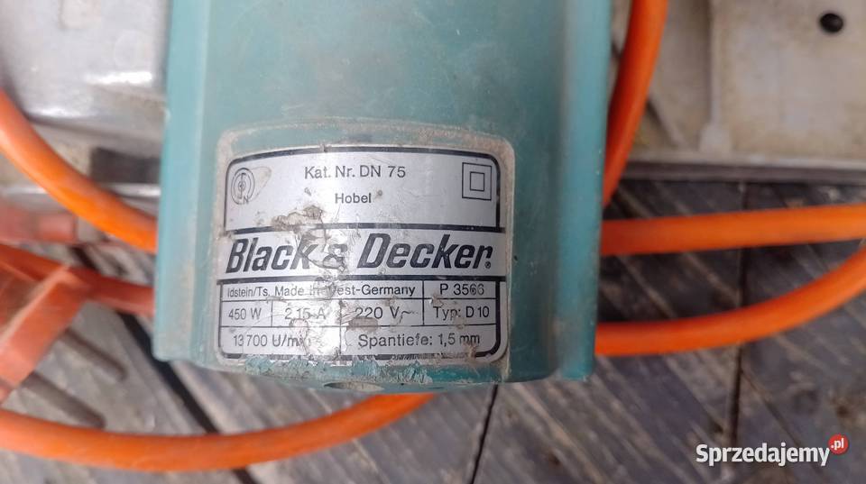 Heblarka Black Decker sprawna Czarzyzna