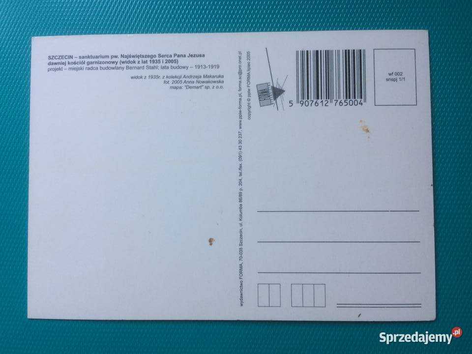 915 Kościoły Szczecina Widok Z Lat 1935 I 2005 zachodniopomorskie Szczecin