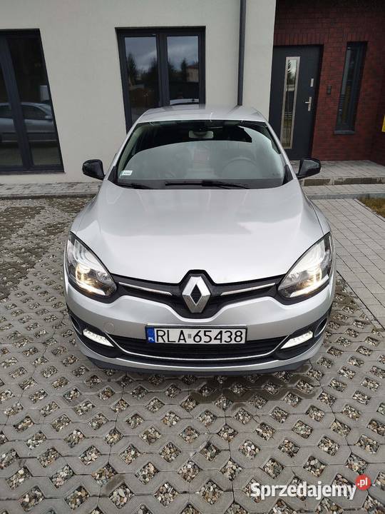 Renault Megane lll srebrny Megane Łańcut