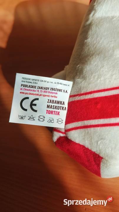 Pluszak zabawka Zawory