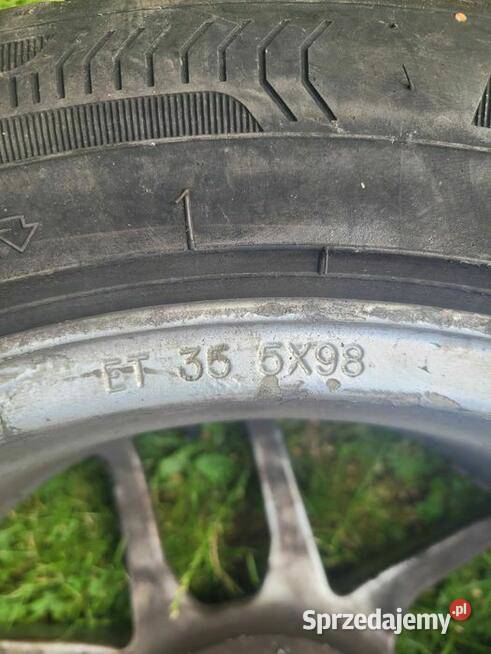 Alufelgi z oponami 17 Krasne sprzedam