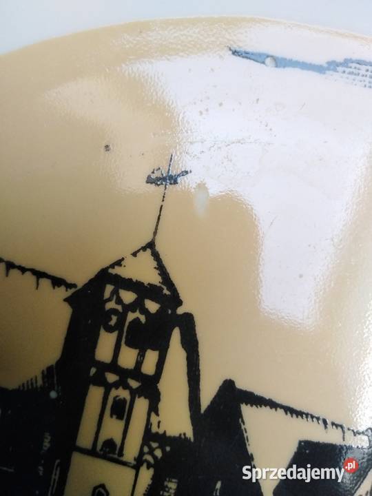 Talerzyk do powieszenia ZPS Lubiana biały pomorskie Nowa Karczma