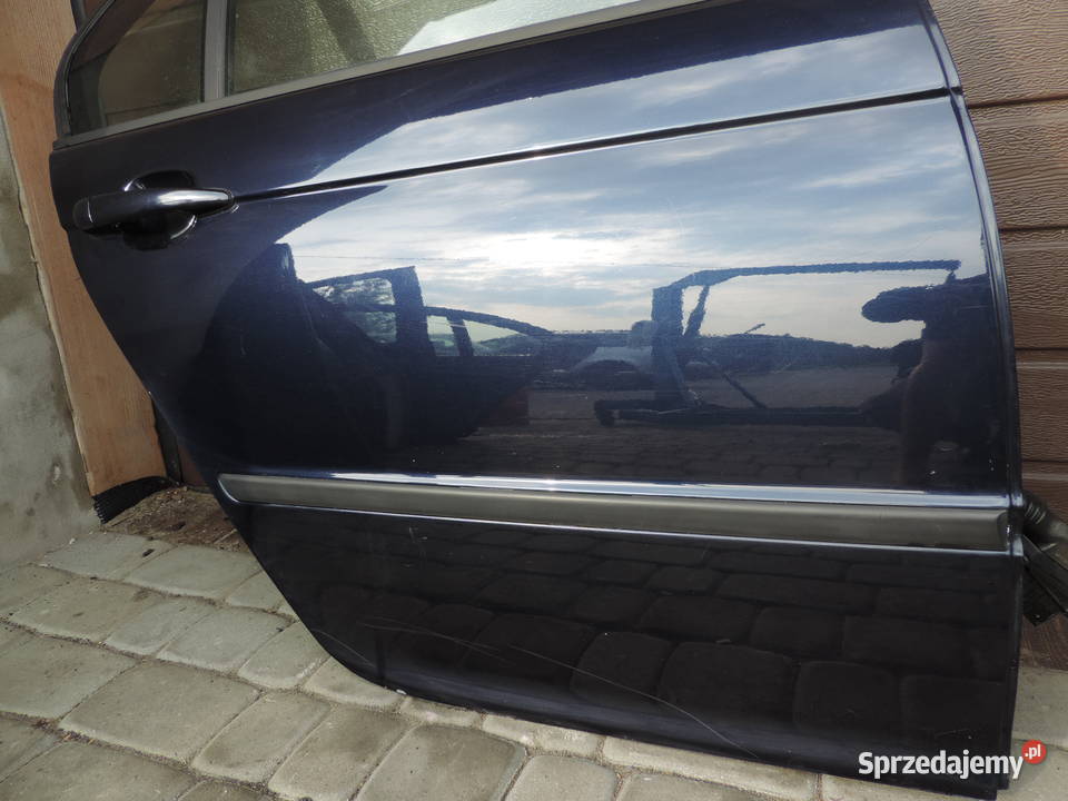 DRZWI PRAWY TYŁ BMW E46 SEDAN ORIENTBLAU