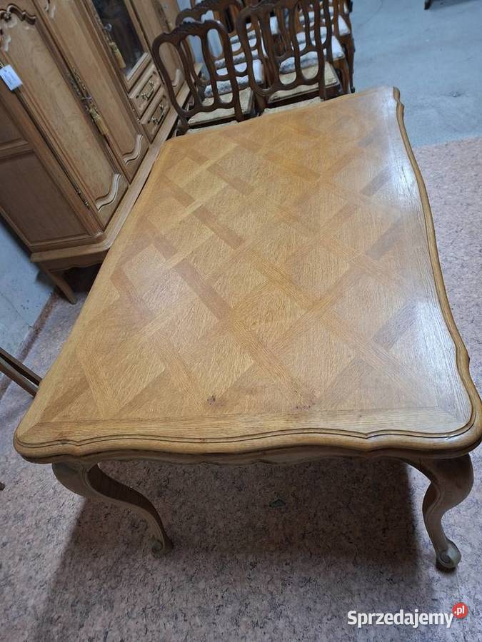Duży stół ludwikowski z Francji Nowy Sącz