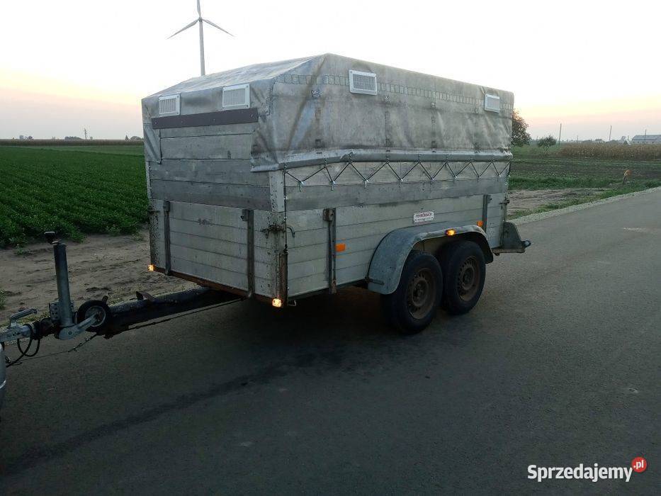 Przyczepka jednoosiowa i dwuosiowa towarowe Dobre
