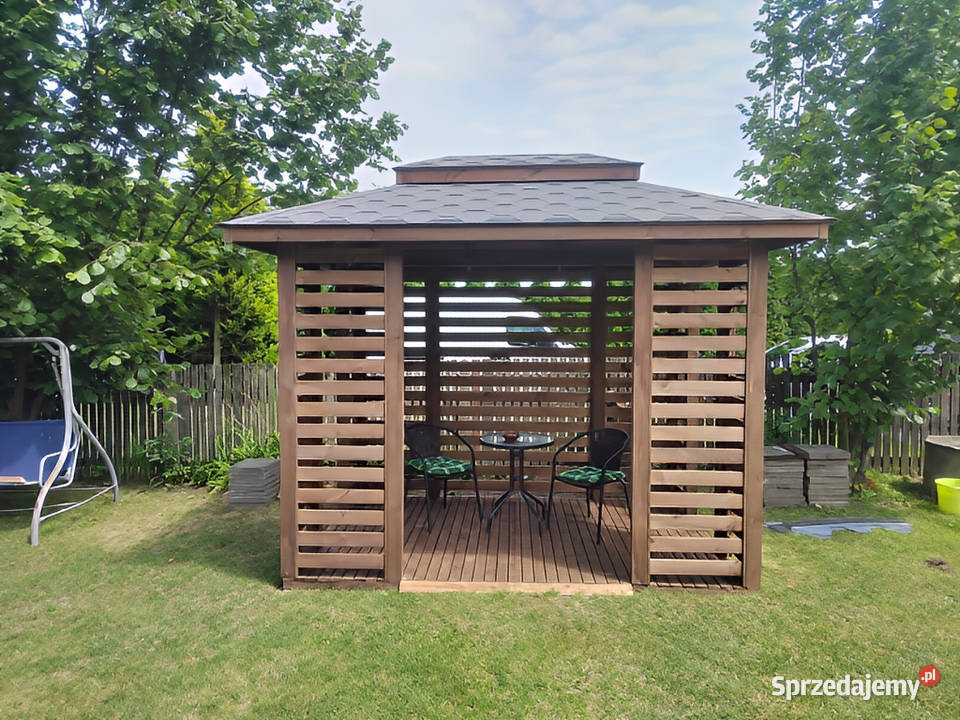 ALTANA 24 3x3 OGRODOWA DREWNIANA KWADRAT ALTANKA