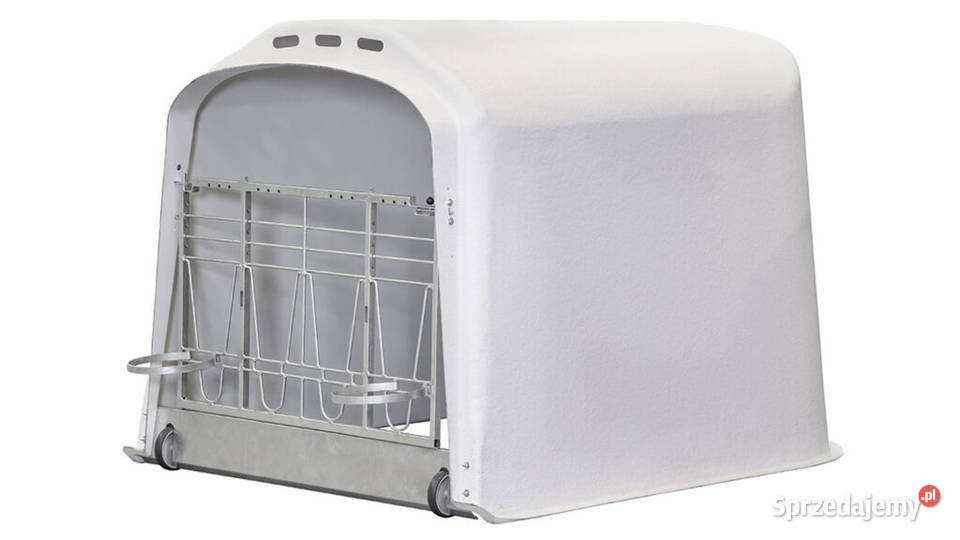 Domek cieląt pojedynczy CalfOTel XL2 z progiem z Hodowla bydła Hodowla i gospodarstwo Opole