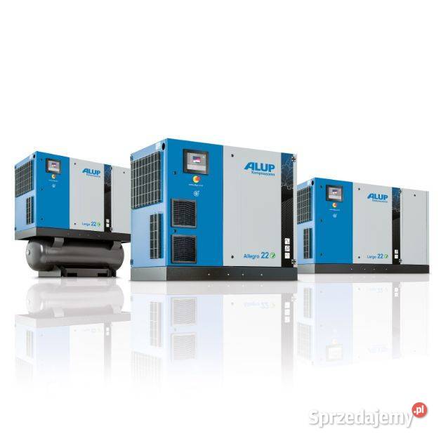 Promocja Sprężarki śrubowe ALUP ATLAS COPCO Produkcja Wilków