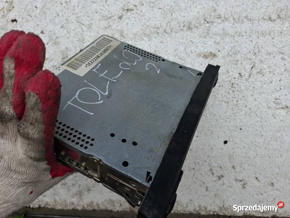 Radio Fabryczne CD Seat Toledo 2 II Pozostałe lubelskie Wisznice