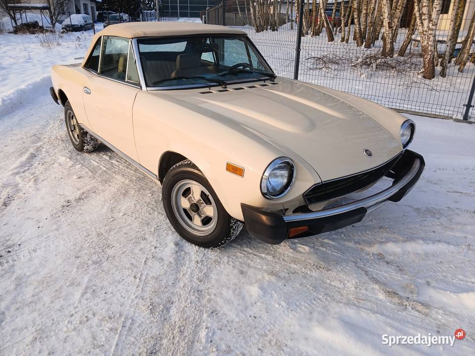 Fiat 124 spider 20 pininfarina abarth 124 Spider Wieliczka