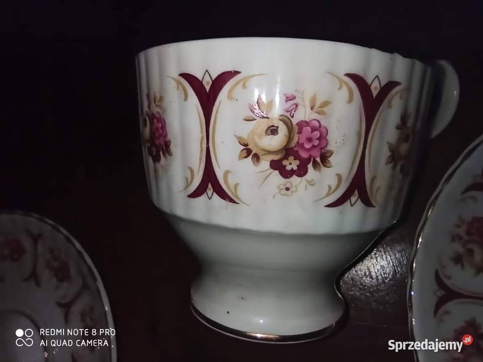 Dzbanek ASBLEG Made in England Różyczki Porcelana i szkło Gdańsk sprzedam