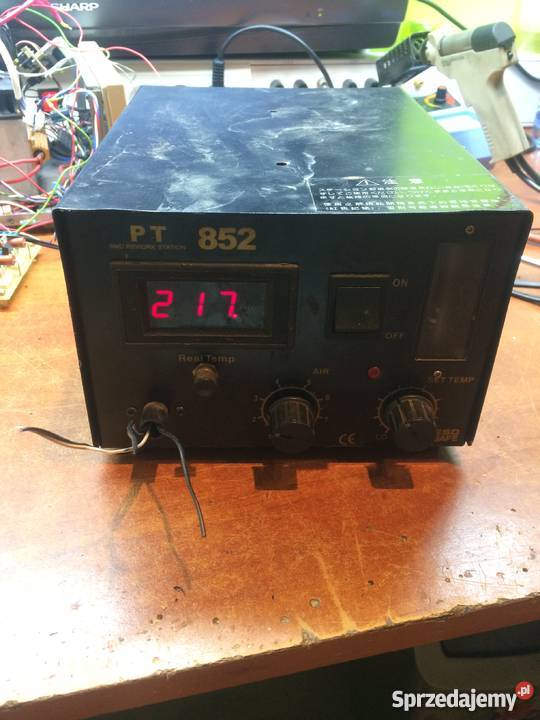 Stacja lutownicza hot air PT 852 gorące Gliwice