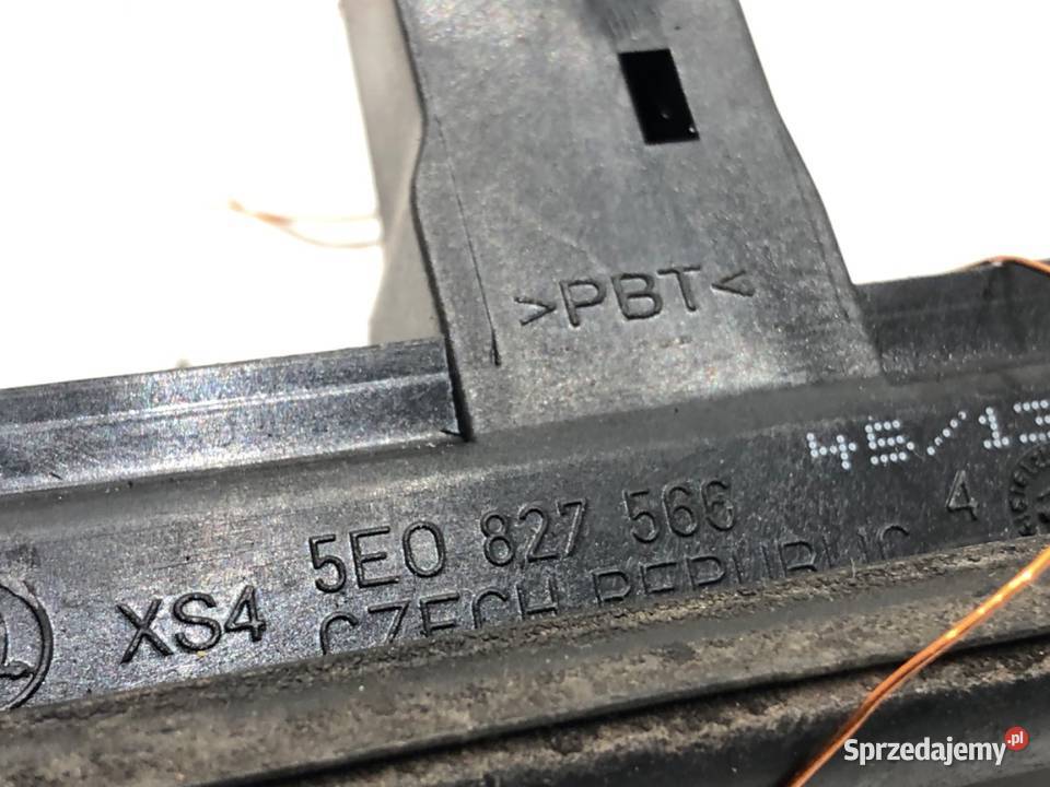 KLAMKA KLAPY TYŁ SKODA RAPID 5E0827566 Hatchback