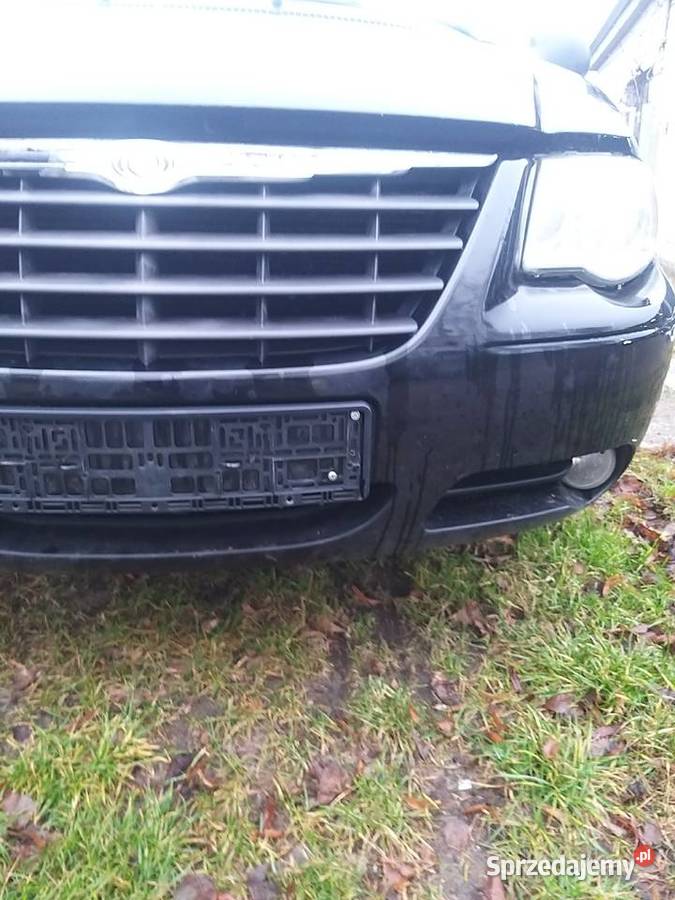 CHRYSLER GRAND VOYAGER ZDERZAK PRZEDNI CZARNY osobowe Kawnice