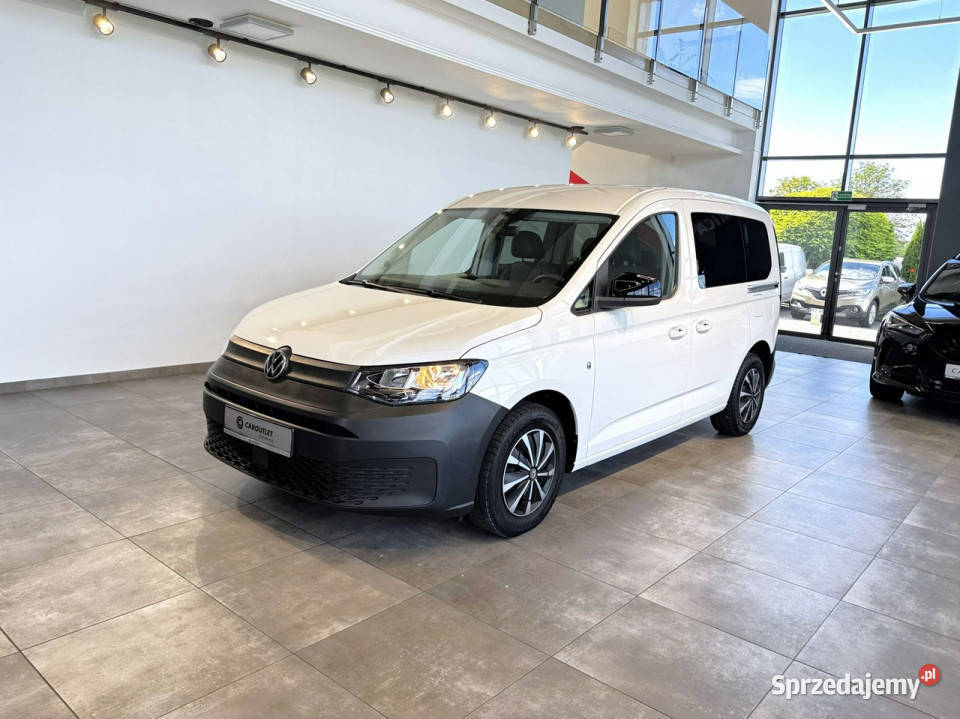 Volkswagen Caddy 20TDI 102 M6 2022 r salon I przyciemniane szyby Myślenice sprzedam