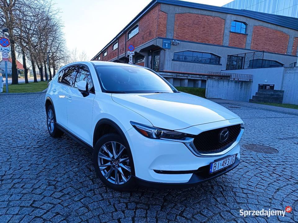 Mazda CX5 Grand Touring biała perła ogranicznik prędkości podlaskie Białystok