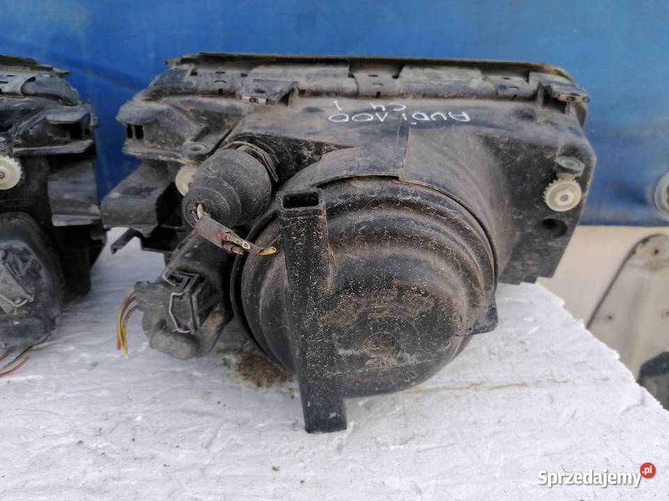 Lampy Przód Kpl Audi 100 C4 Hella