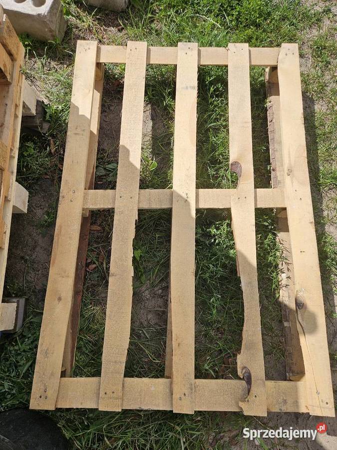 Palety 120x80 wysyłkowe jasne Białe Błota
