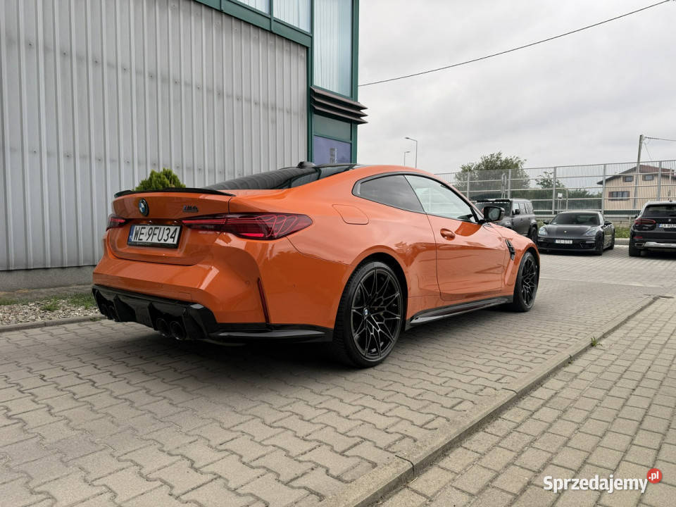 BMW M4 Competition Individual Fire Orange wielofunkcyjna kierownica Węgrzce
