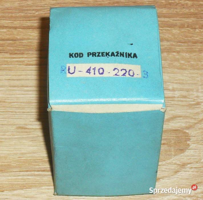Przekaźnik RU410 5 A 220 V cewka 220 VDC LUMEL Gliwice
