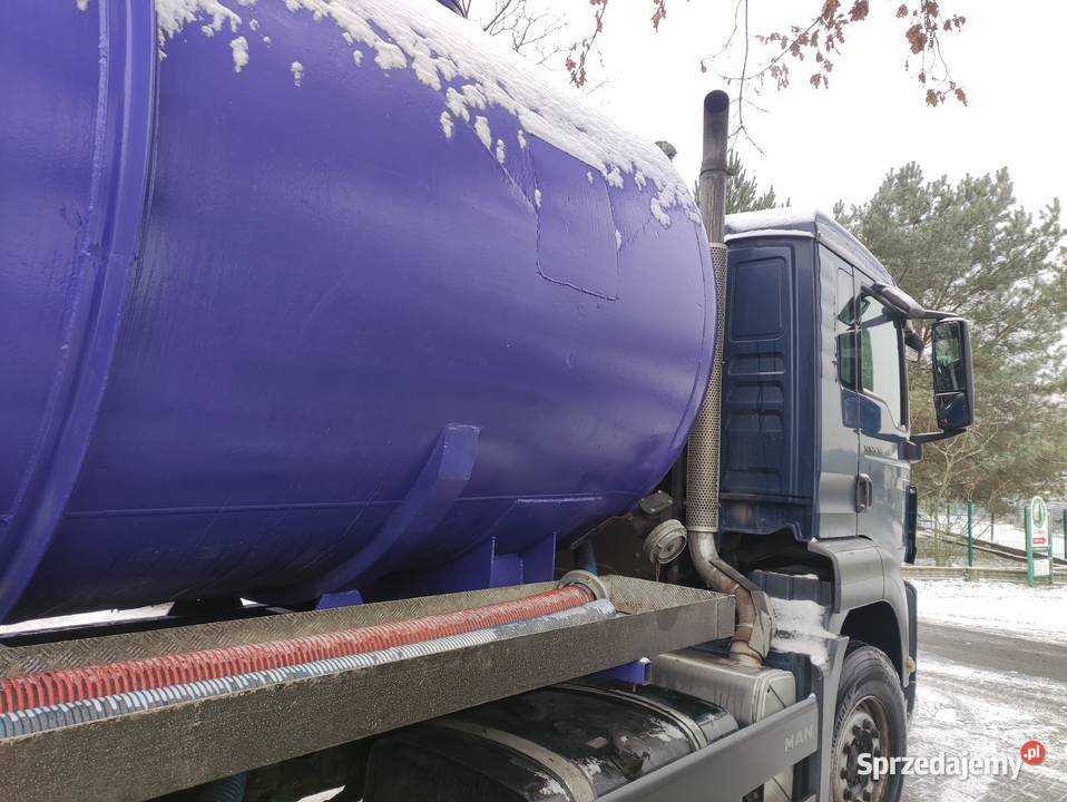 Man TGS 6x2 Asenizacyjny Specjalny 185m3 oś Szczecin