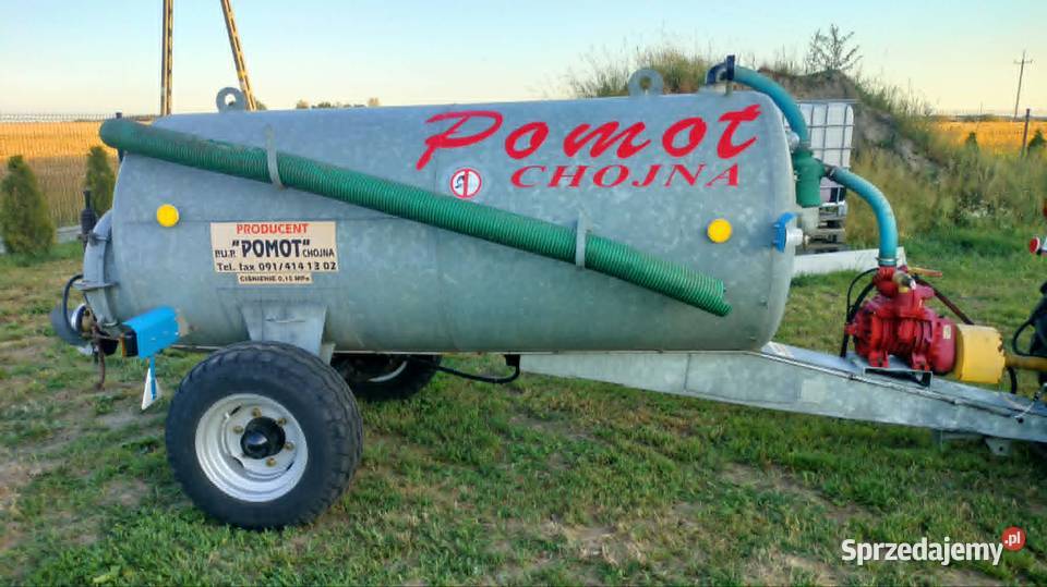 Beczkowóz Pomot Chojna 2500 litrów Łuków