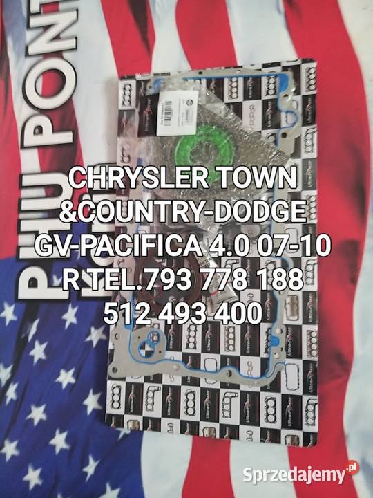 USZCZELKI DOŁU SILNIKA CHRYSLER TC PACIFICADODGE Kawnice