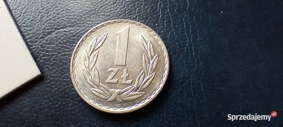 Stare monety 1 złoty 1974 PRL Polska piękna podkarpackie Lesko sprzedam