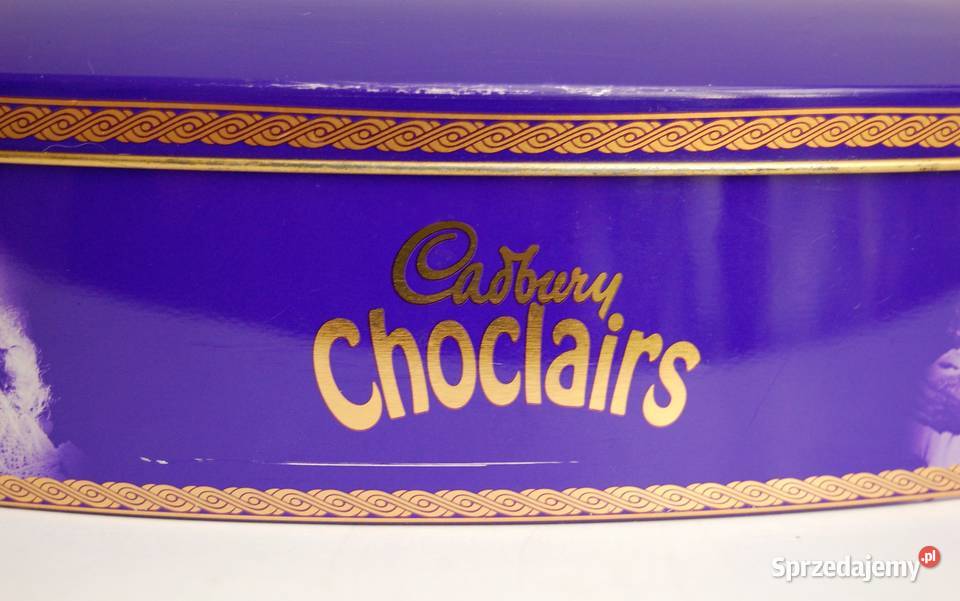 Stara puszka na cukierki Cadbury Choclairs Lublin