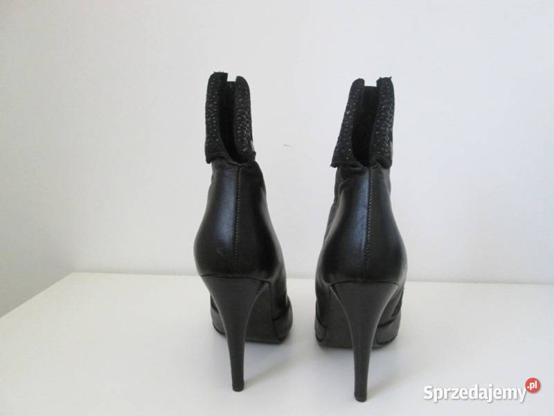 Botki skórzane Vera Gomma 37 Bogatynia