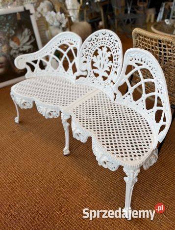 Fabrycznie NOWA Ławka ogrodowa z duraluminium mazowieckie Ciepielów